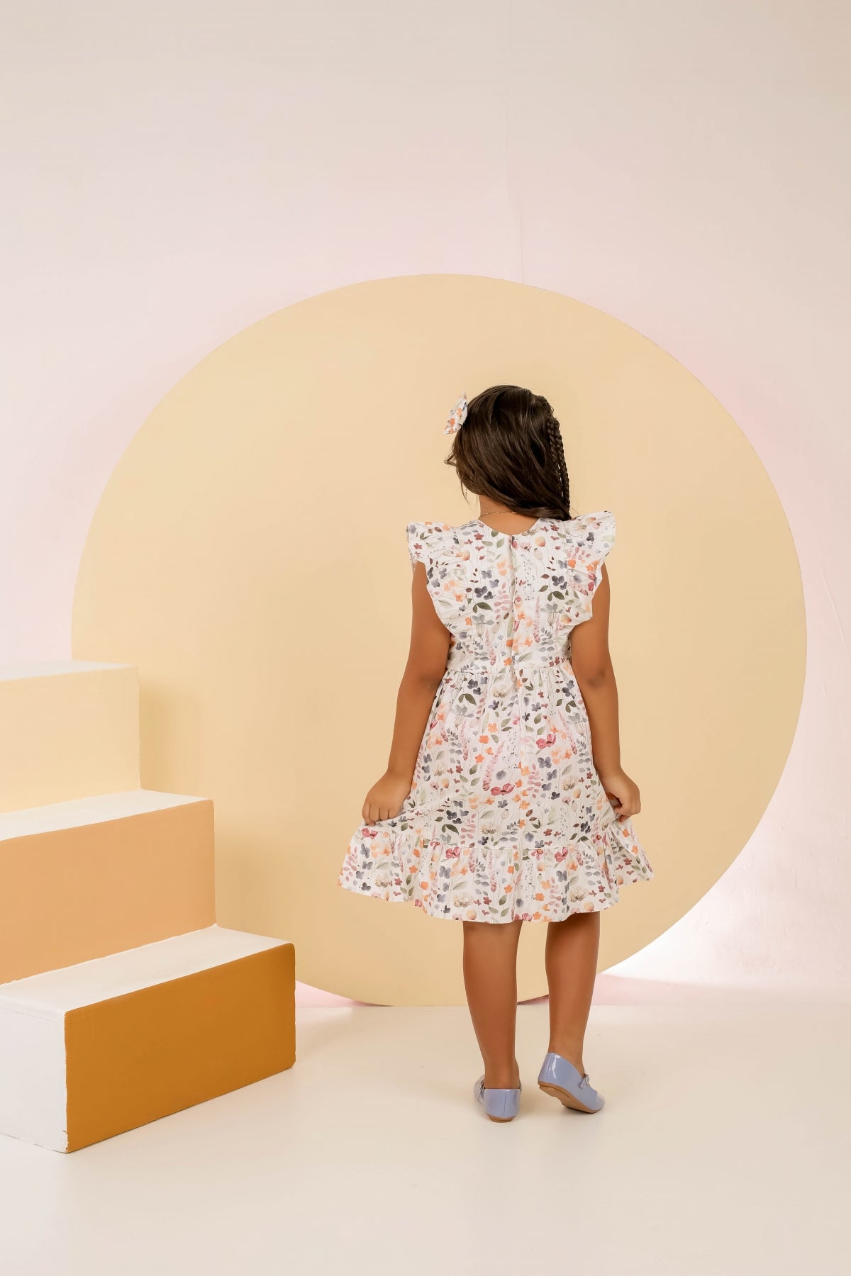 Vestido Orquidias Caema