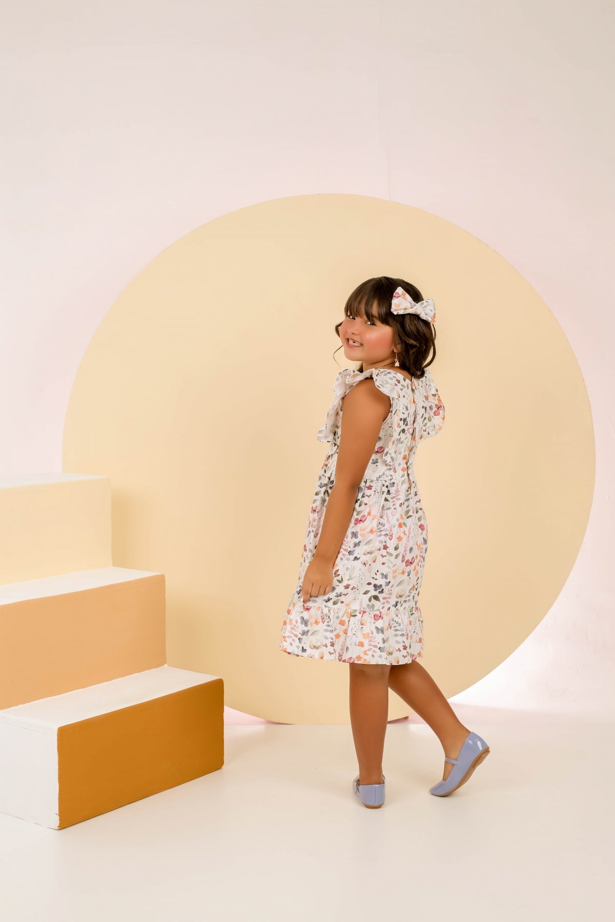 Vestido Orquidias Caema