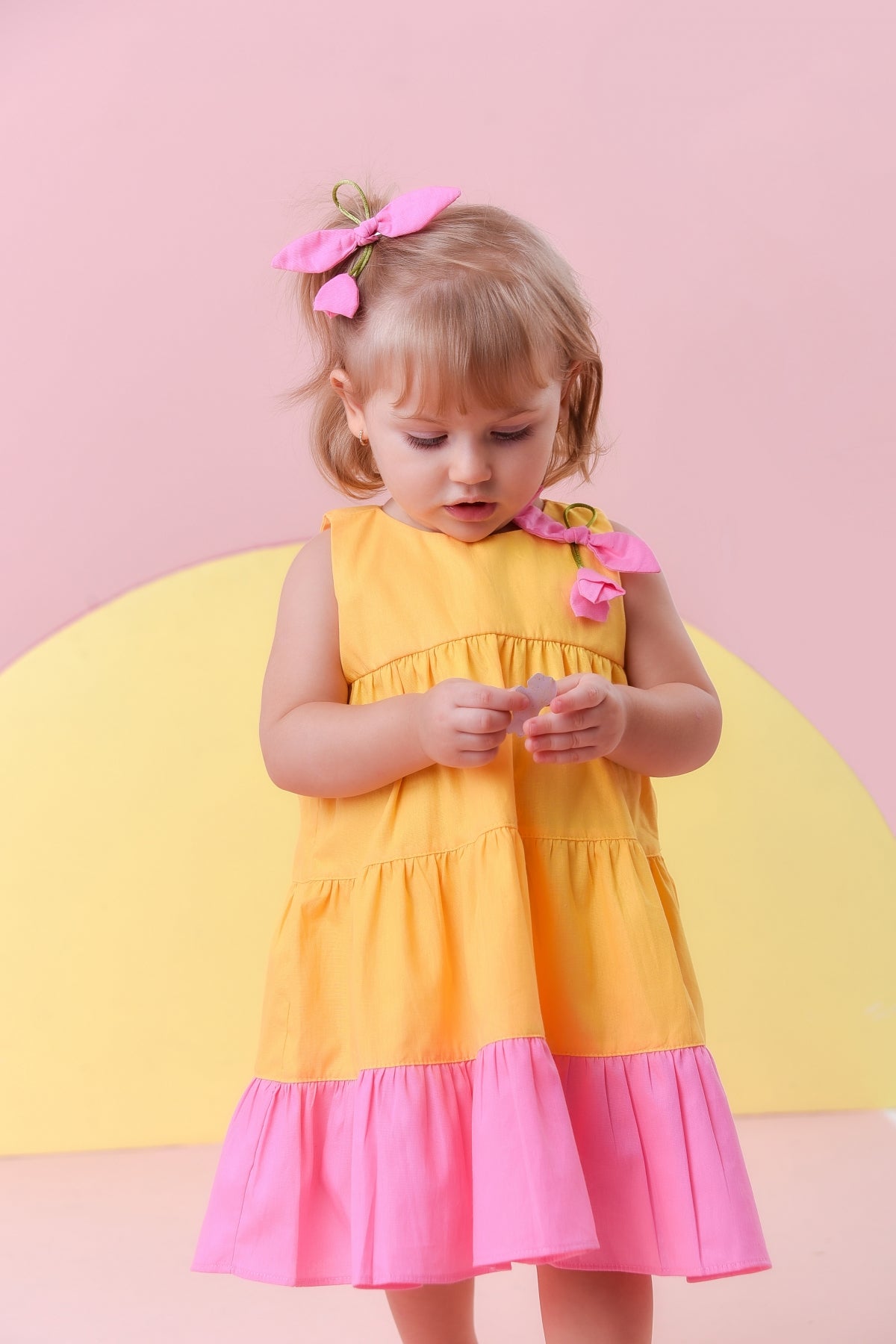 Vestido Bicolor Caema