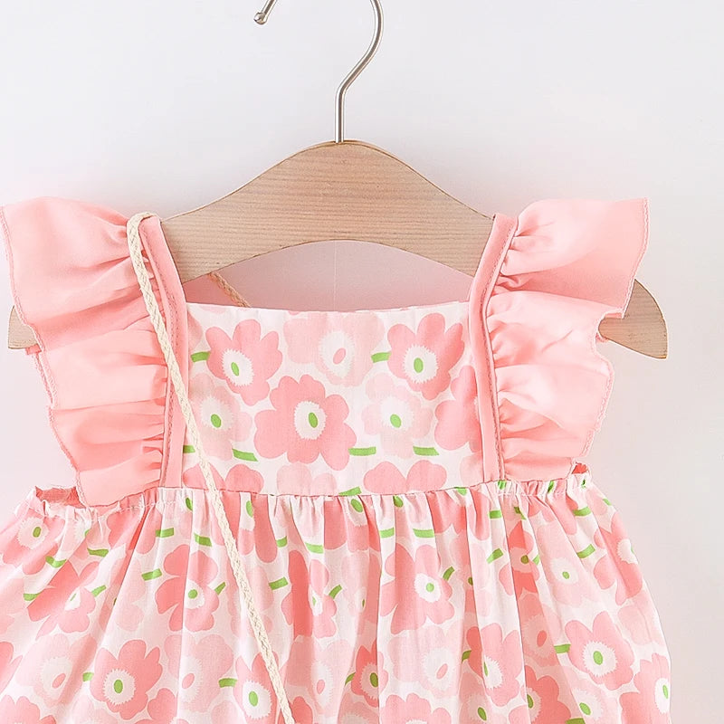 Vestido Florido + Bolsa