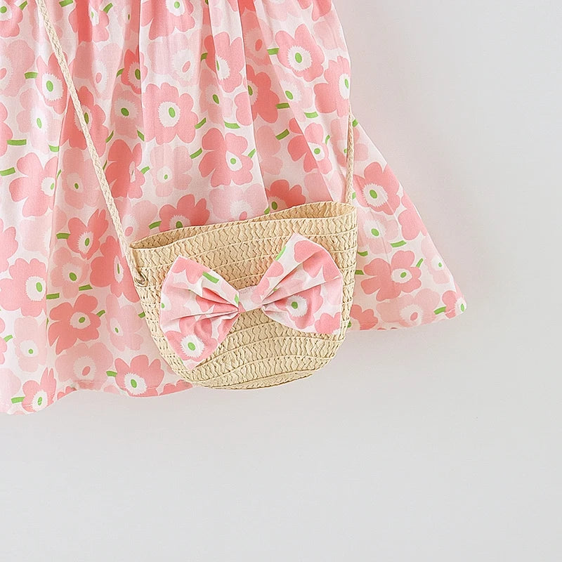 Vestido Florido + Bolsa