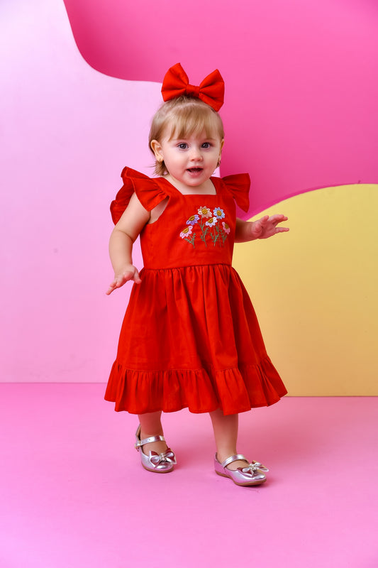 Vestido Doce Flor Caema